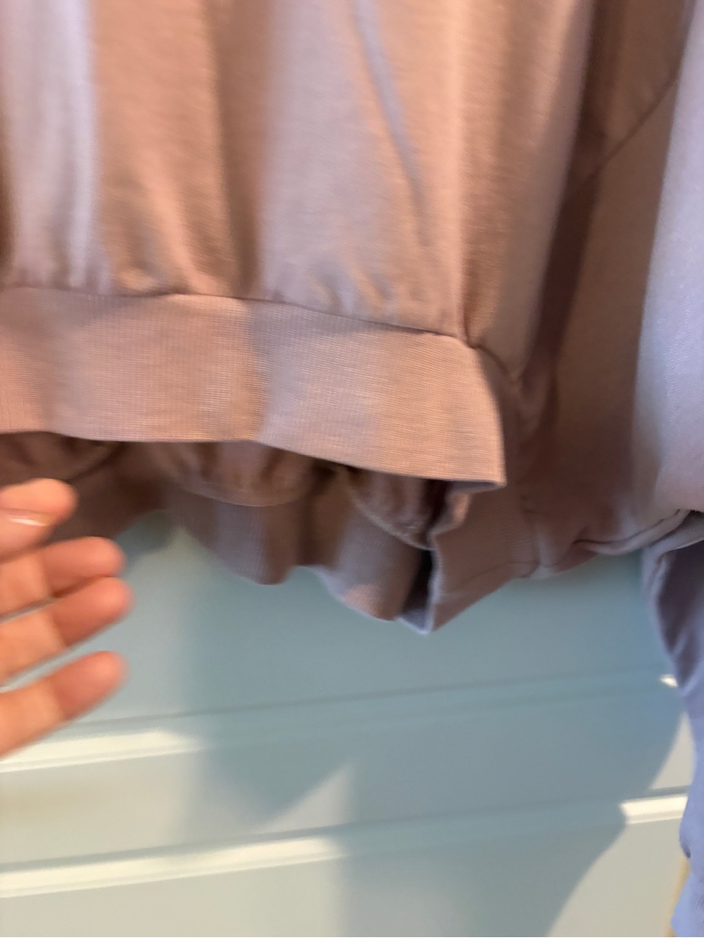 Young Fabulous & Broke Raissa Pink Batwing Hoodie M/L Oversized Sweatshirt - Picture 9 of 13